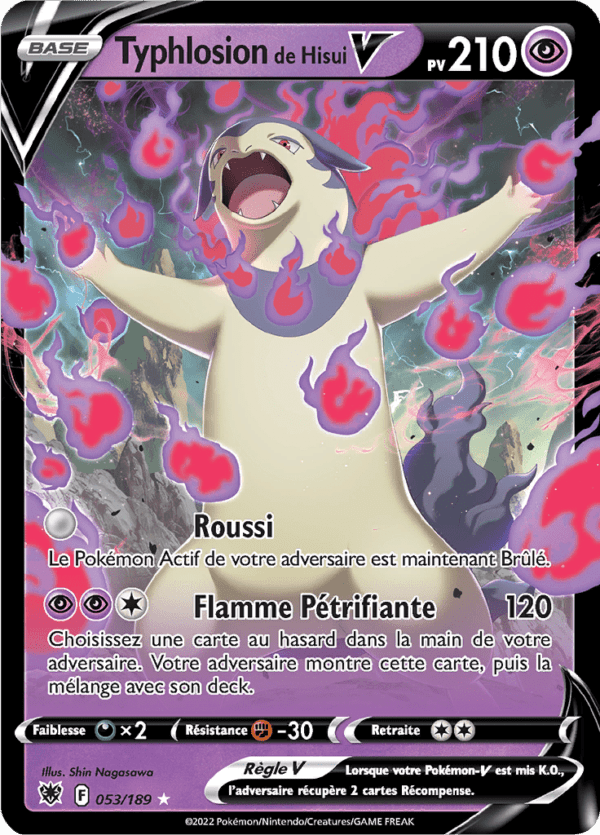 Typhlosion de Hisui-V 053/189 - Astres Radieux
