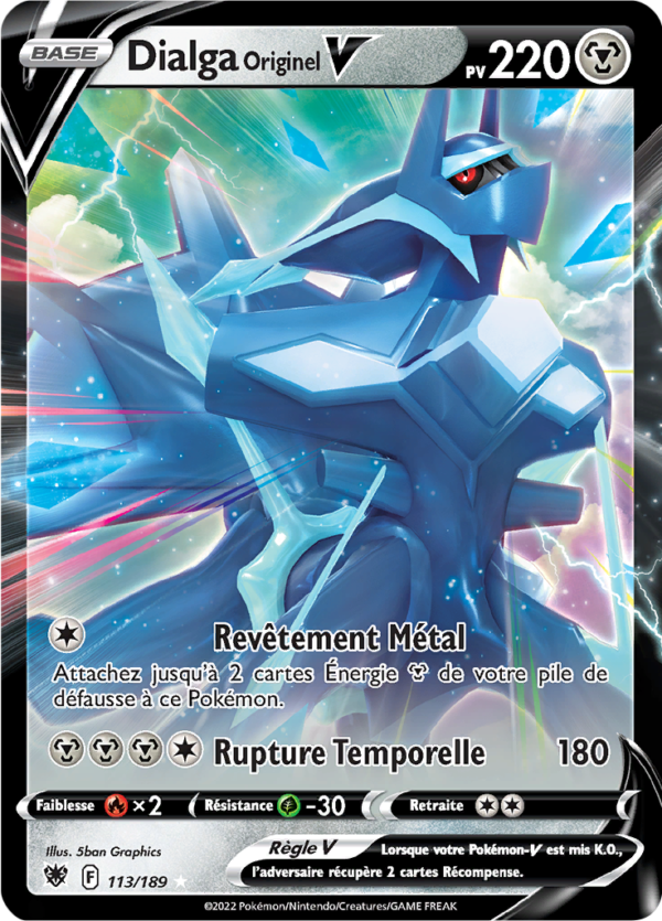 Dialga Originel-V 113/189 - Astres Radieux