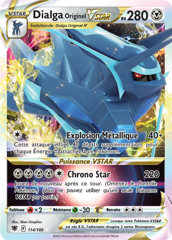 Dialga Originel-VSTAR 114/189 - Astres Radieux