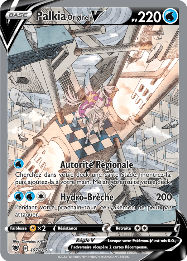 Palkia Originel-V 167/189 - Astres Radieux