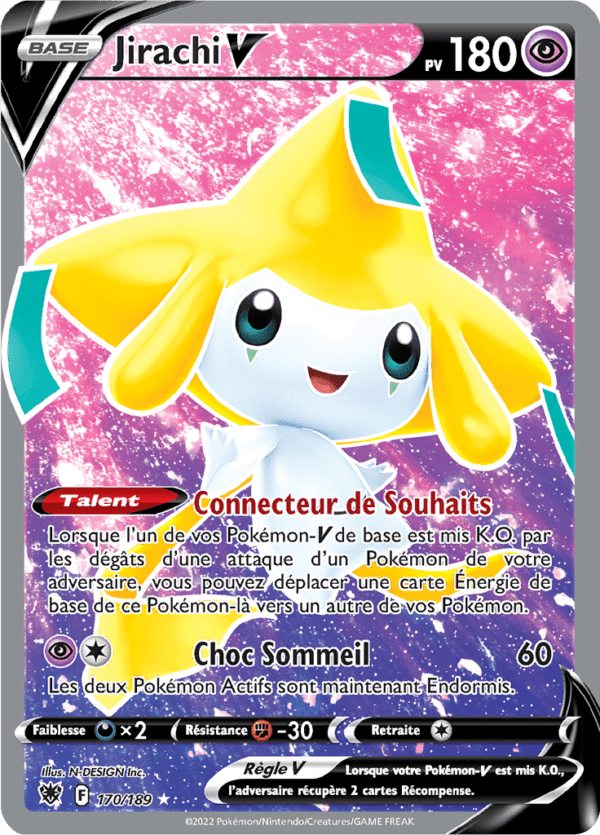 Jirachi-V 170/189 - Astres Radieux