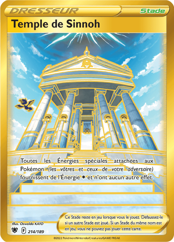Temple de Sinnoh 214/189 - Astres Radieux