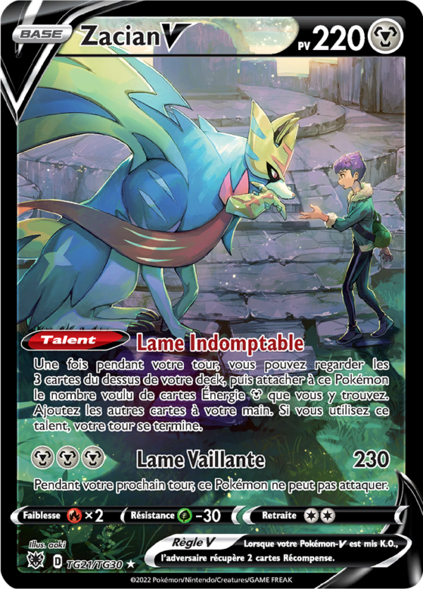 Zacian-V TG21/TG30 - Astres Radieux