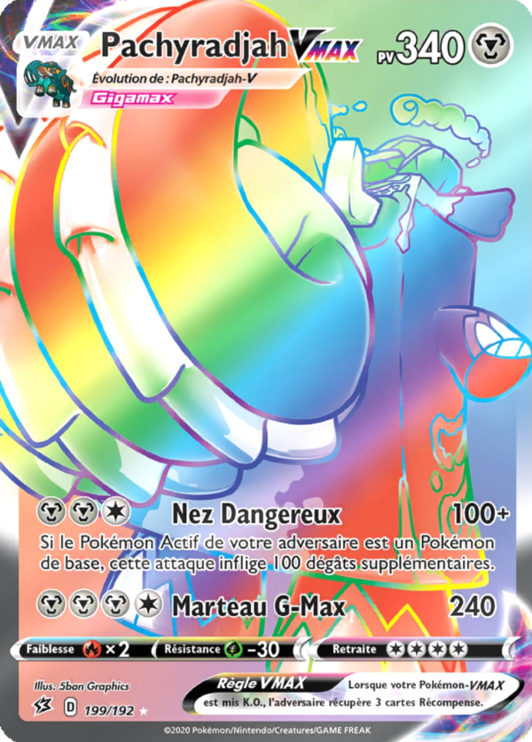 Pachyradjah-VMAX 199/192 - Clash des Rebelles