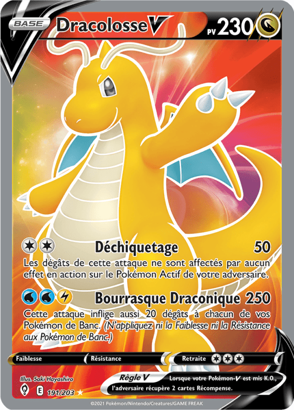 Dracolosse-V 191/203 - Évolution Céleste