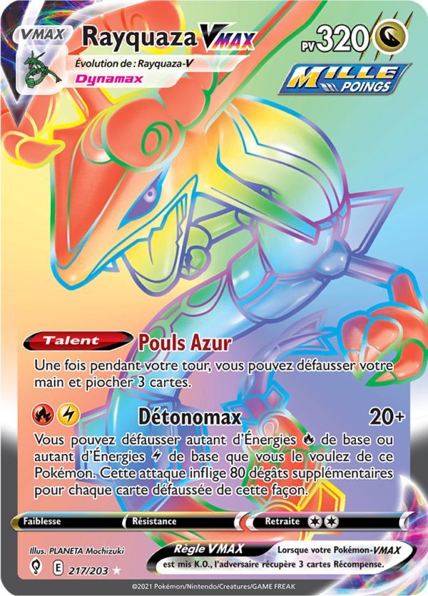 Rayquaza-VMAX 217/203 - Évolution Céleste
