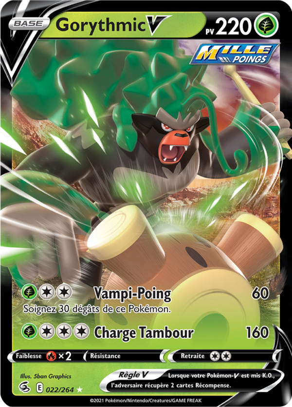Gorythmic-V 022/264 - Poing de fusion