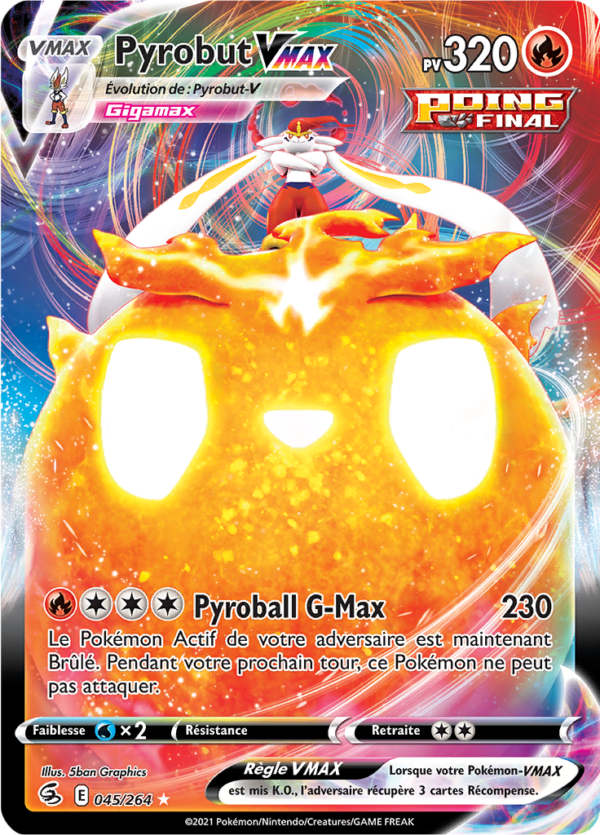 Pyrobut-VMAX 045/264 - Poing de fusion