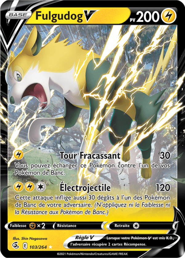 Fulgudog-V 103/264 - Poing de fusion