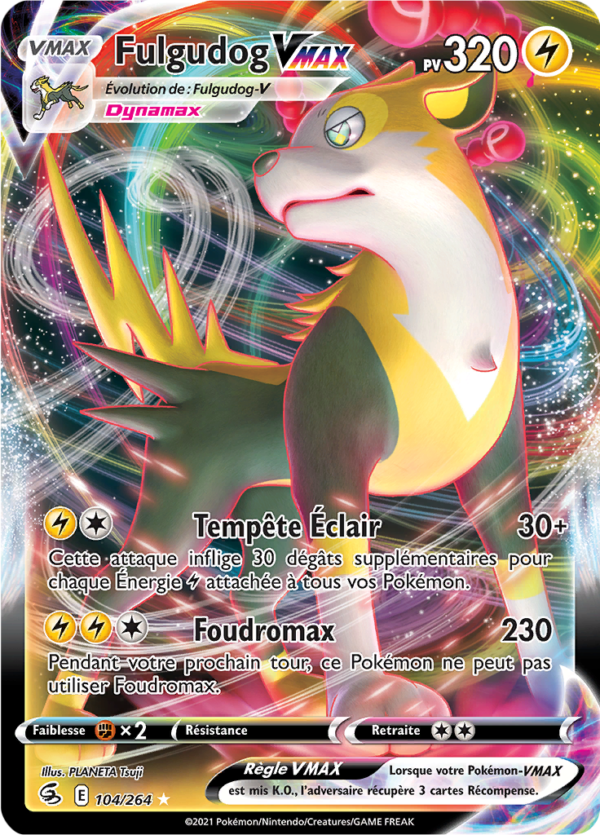 Fulgudog-VMAX 104/264 - Poing de fusion
