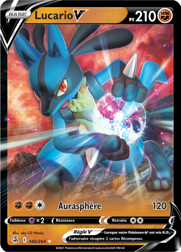 Lucario-V 146/264 - Poing de fusion