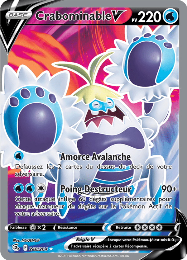 Crabominable-V 248/264 - Poing de fusion
