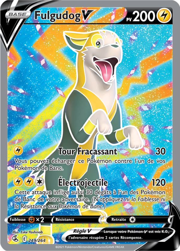 Fulgudog-V 249/264 - Poing de fusion