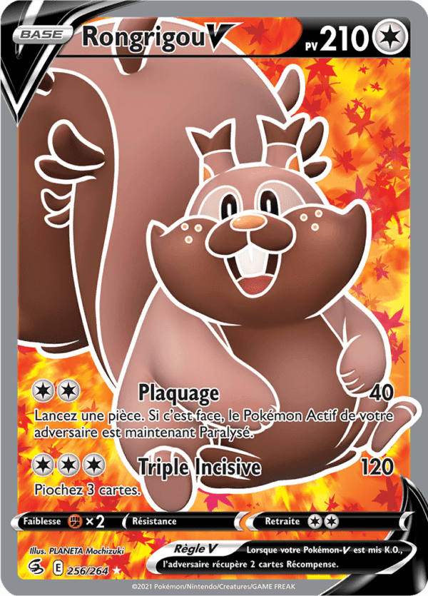 Rongrigou-V 256/264 - Poing de fusion