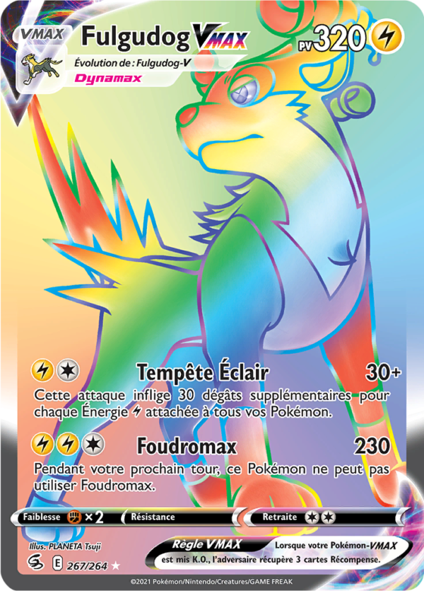Fulgudog-VMAX 267/264 - Poing de fusion
