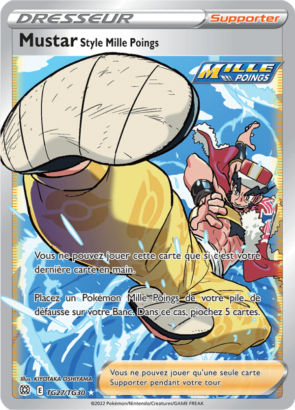 Mustar Style Mille Poings TG27/TG30 - Stars Étincellantes