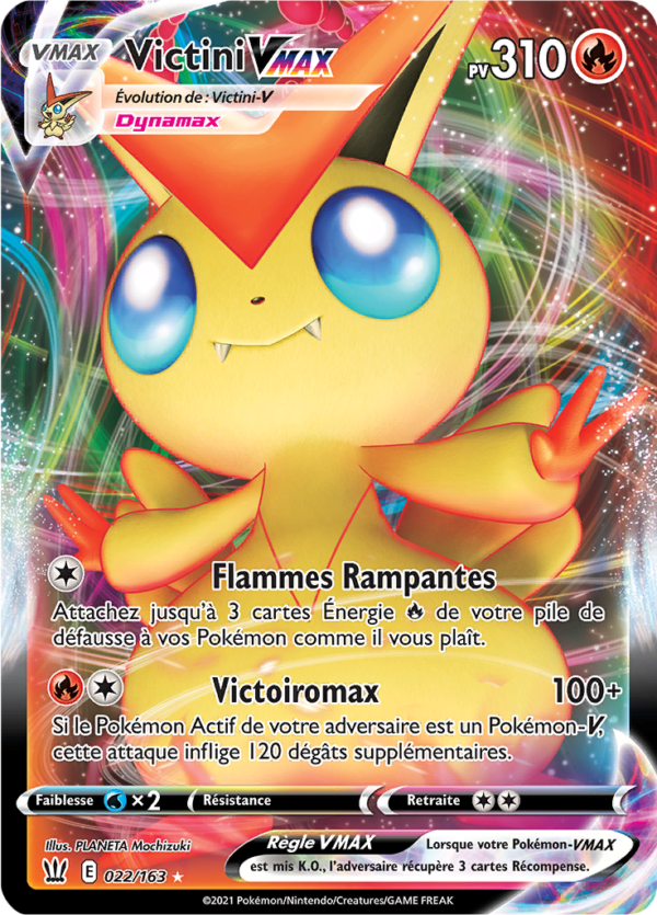 Victini-VMAX 022/163 - Style de combat