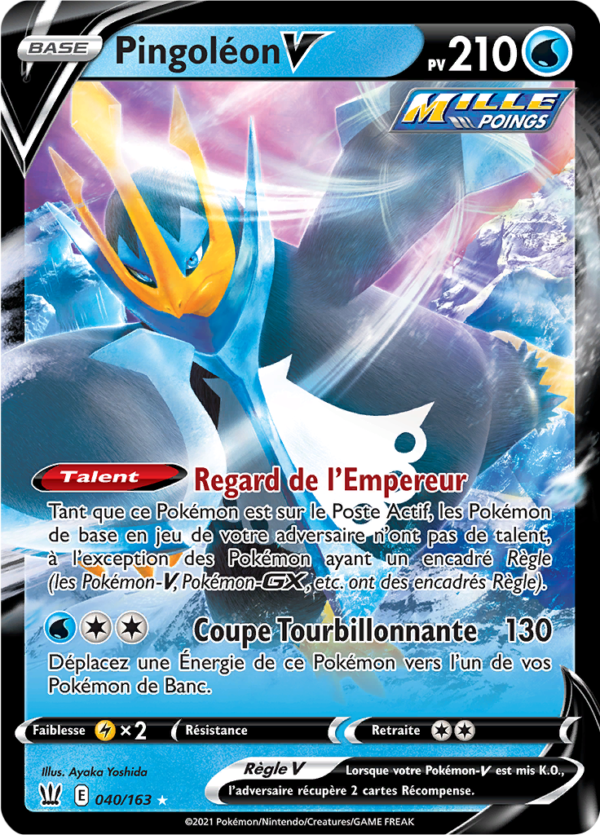 Pingoléon-V 040/163 - Style de combat
