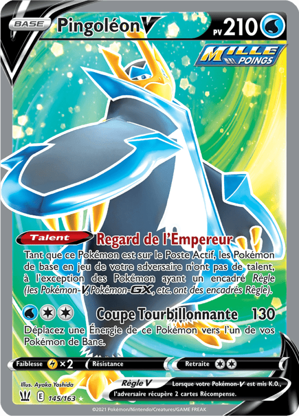 Pingoléon-V 145/163 - Style de combat