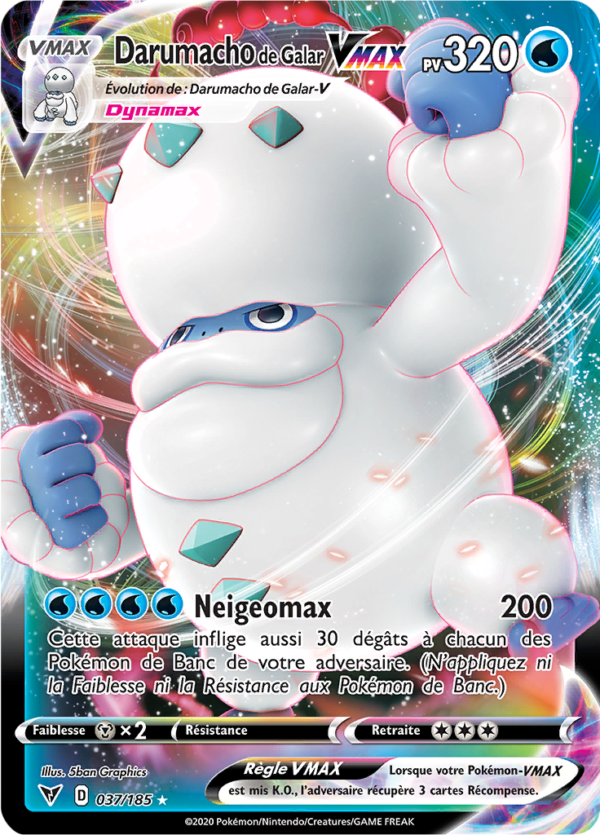 Darumacho de Galar-VMAX 037/185 - Voltage éclatant