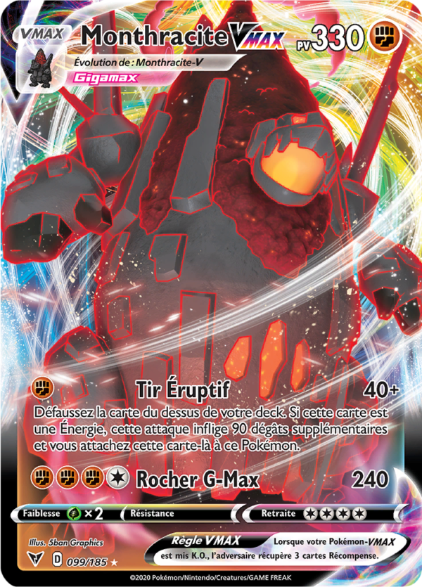 Monthracite-VMAX 099/185 - Voltage éclatant