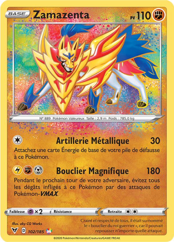 Zamazenta 102/185 - Voltage éclatant
