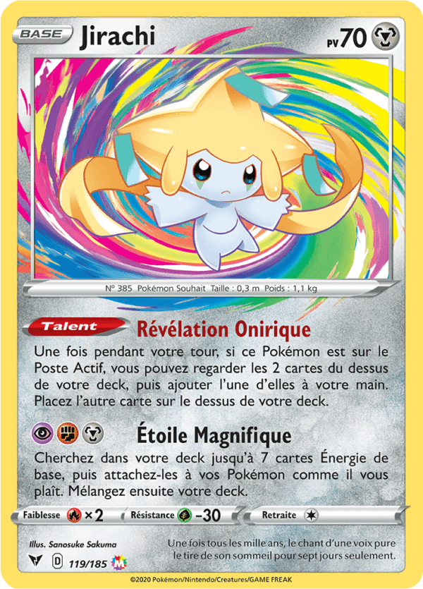 Jirachi 119/185 - Voltage éclatant
