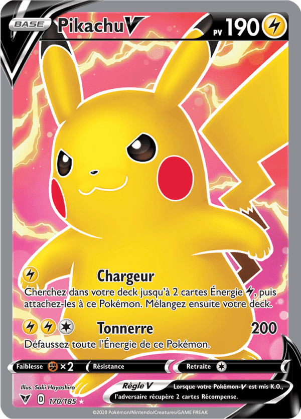 Pikachu-V 170/185 - Voltage éclatant