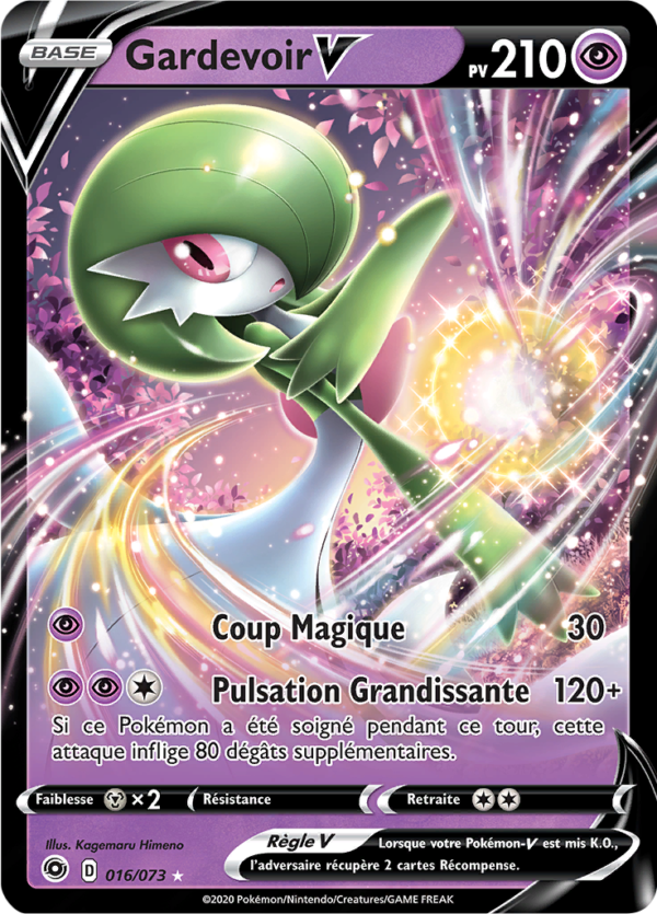 Gardevoir-V 016/073 - La voie du maître