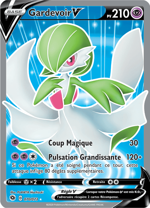Gardevoir-V 070/073 - La voie du maître