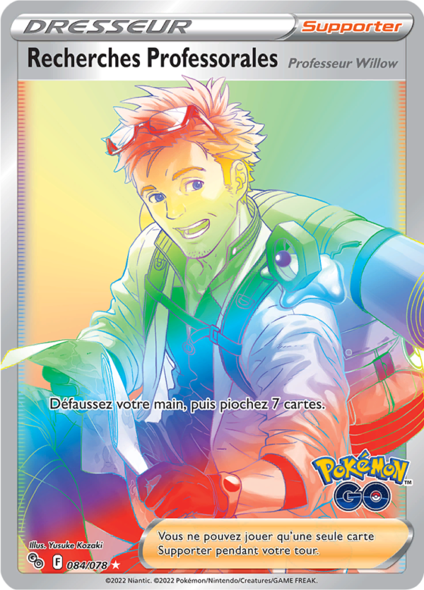 Recherches Professorales P.. 084/078 - Pokémon GO