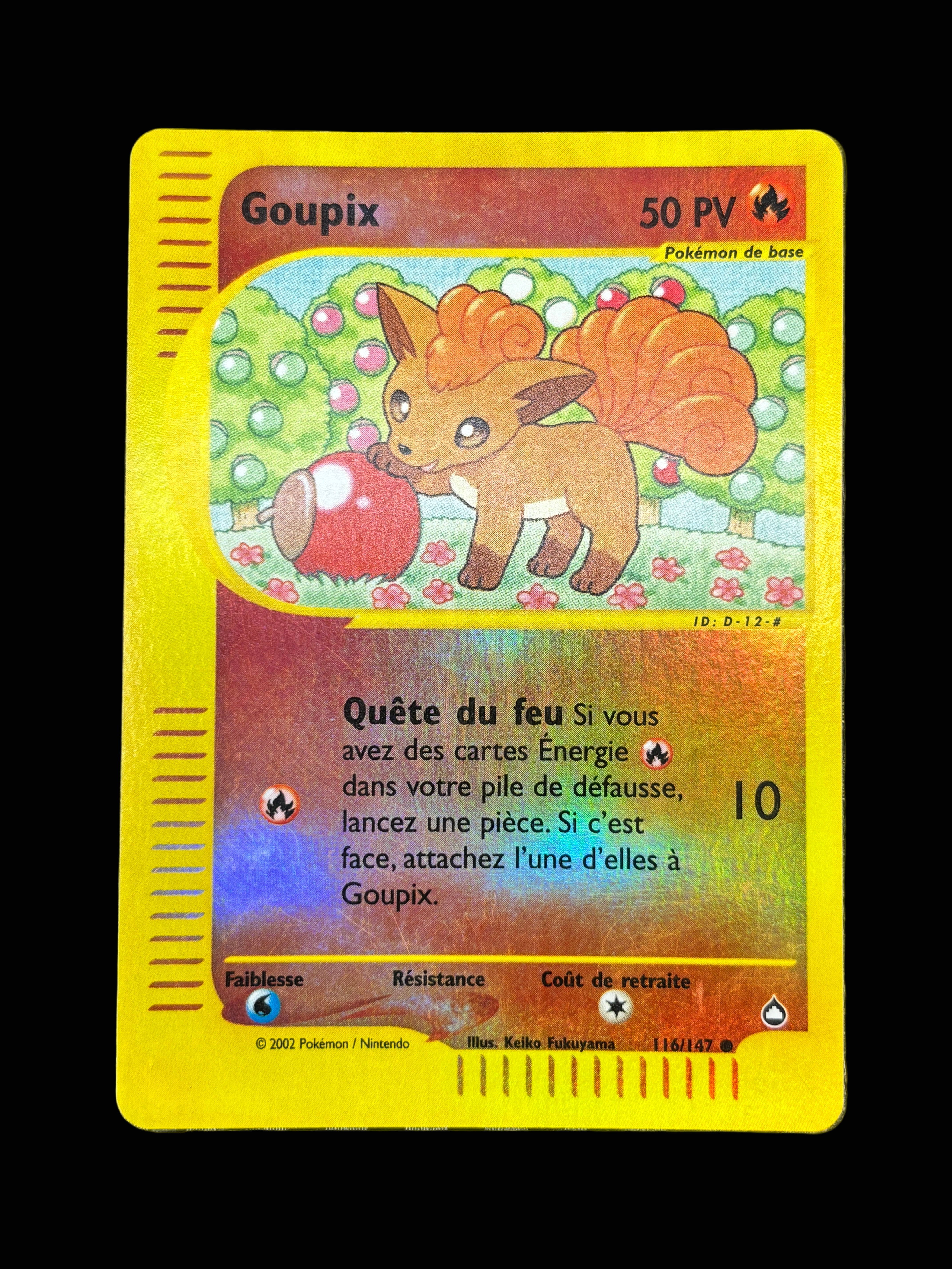 Goupix 116/147 ( reverse ) - Aquapolis - NM