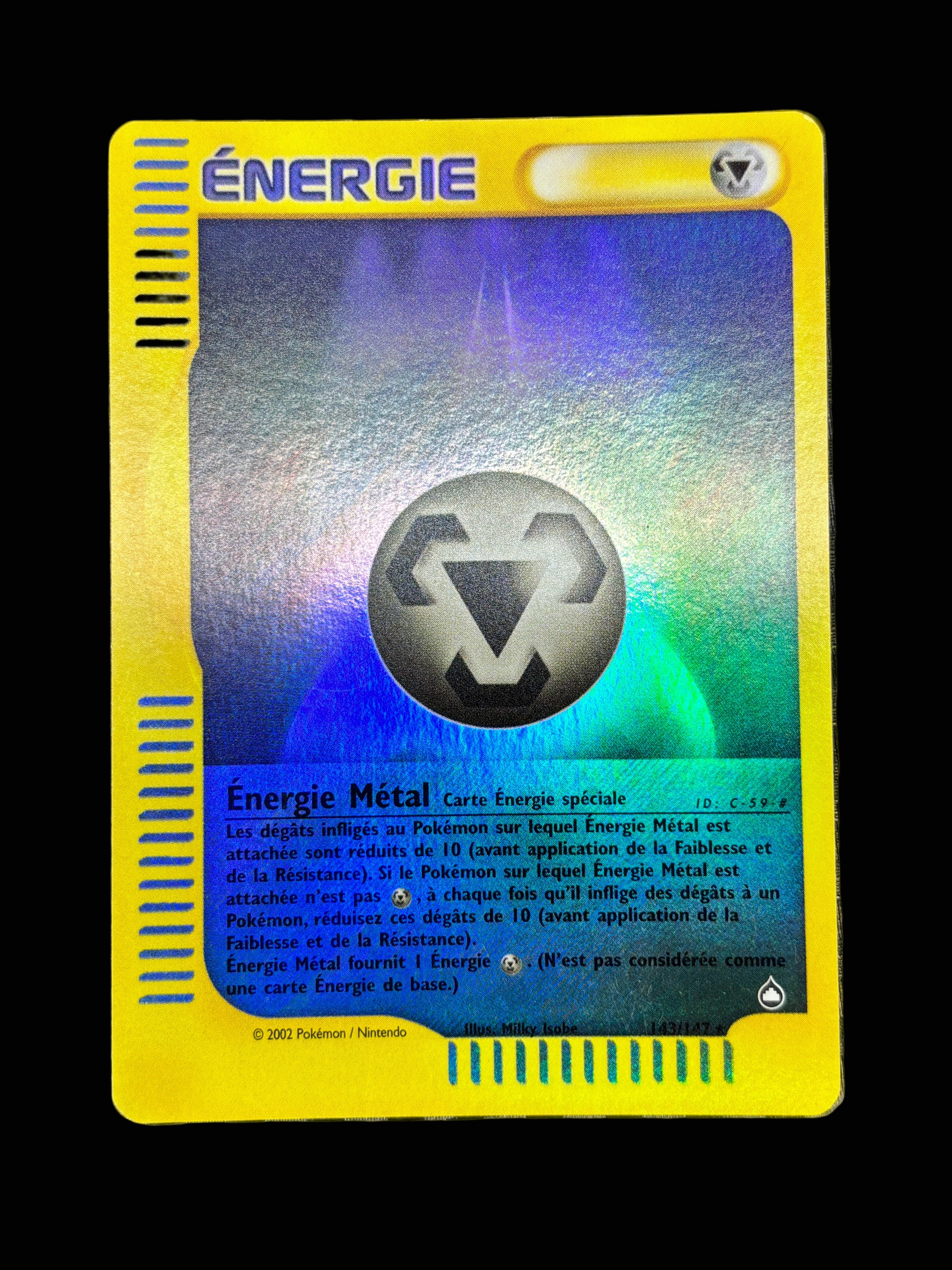Énergie Métal 143/147 ( reverse ) - Aquapolis - NM