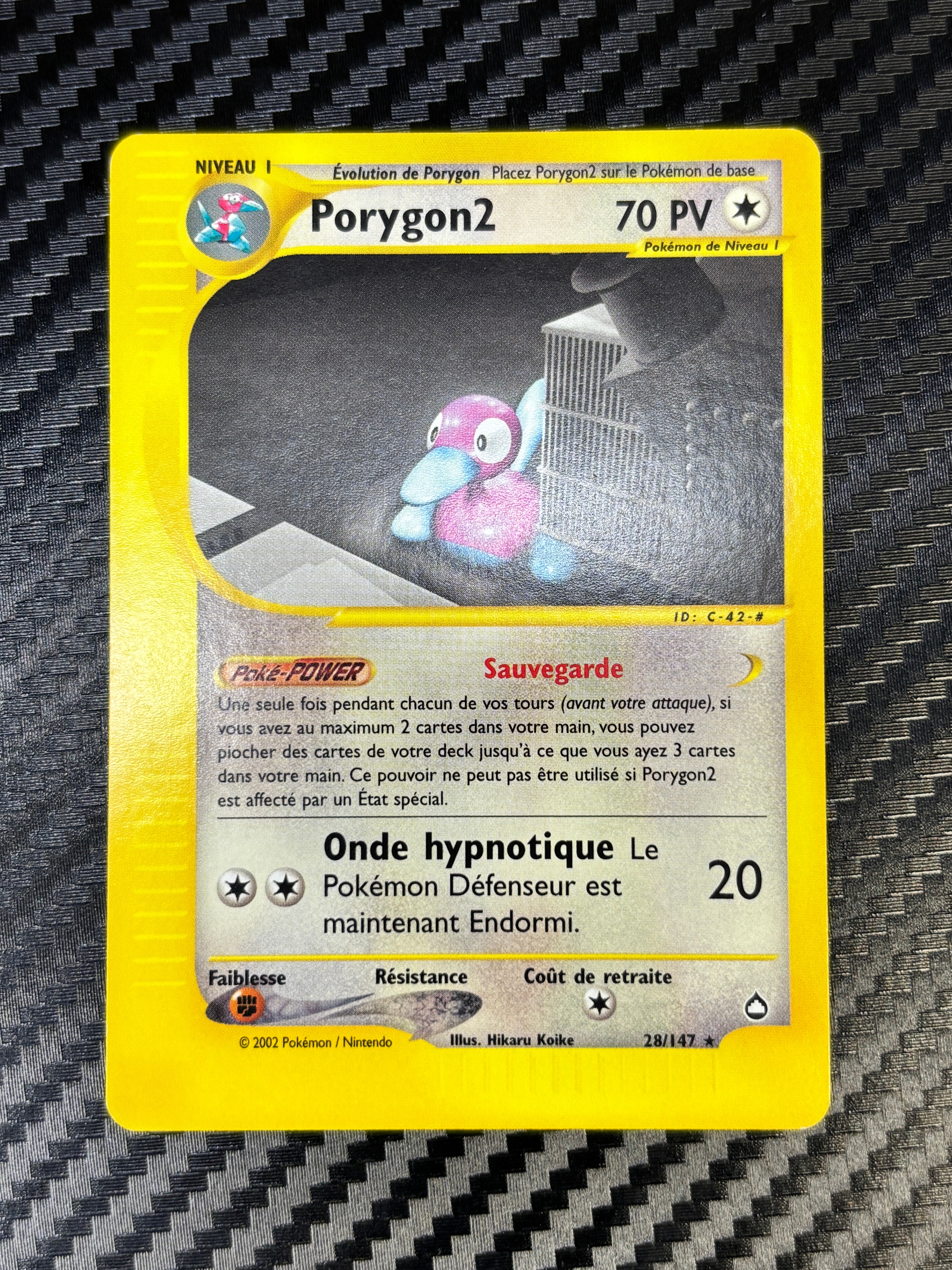 Porygon2 28/147 - Aquapolis - NM
