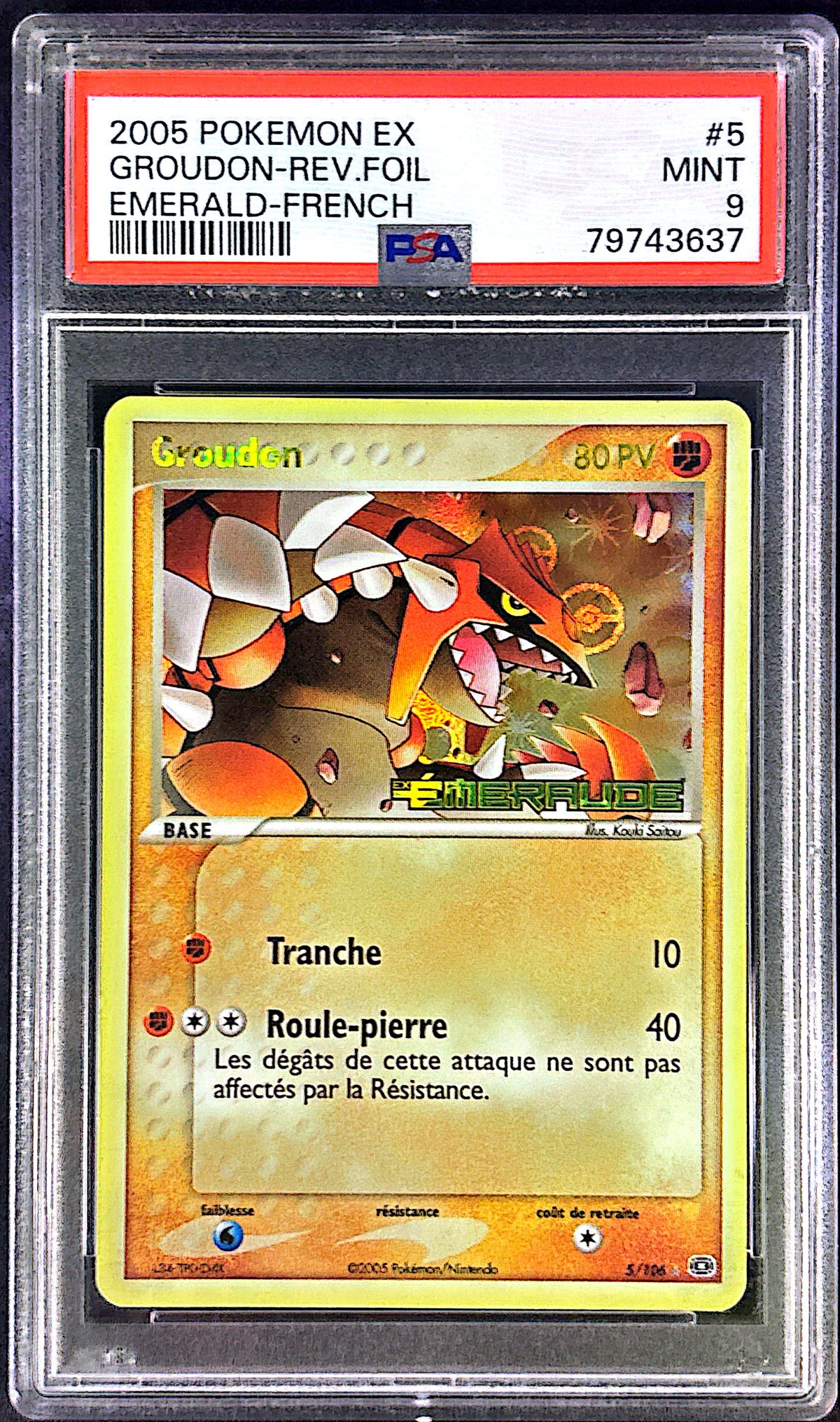 Groudon 5/106 - Ămeraude