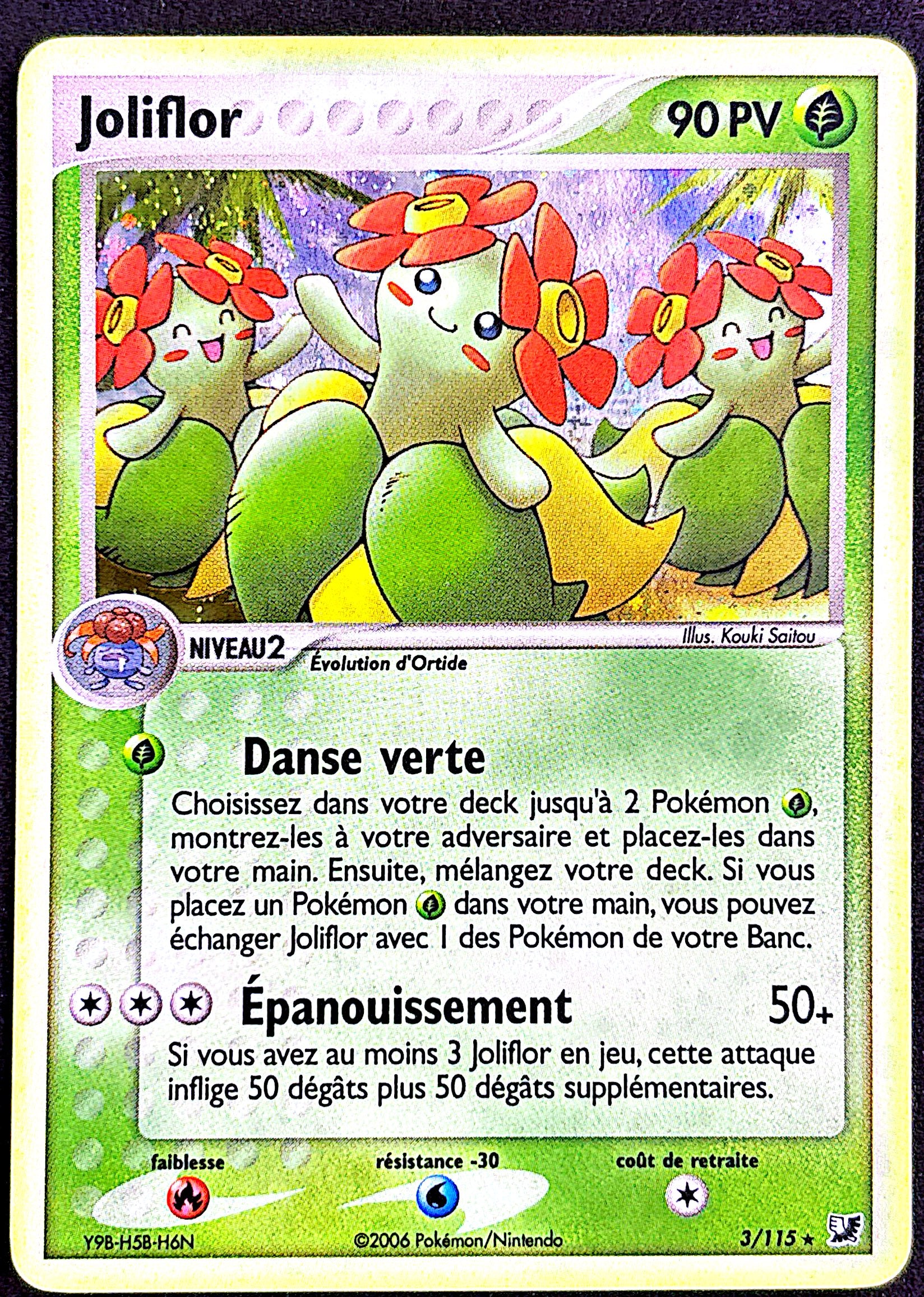 Joliflor 3/115 Forces cachées – EXC+
