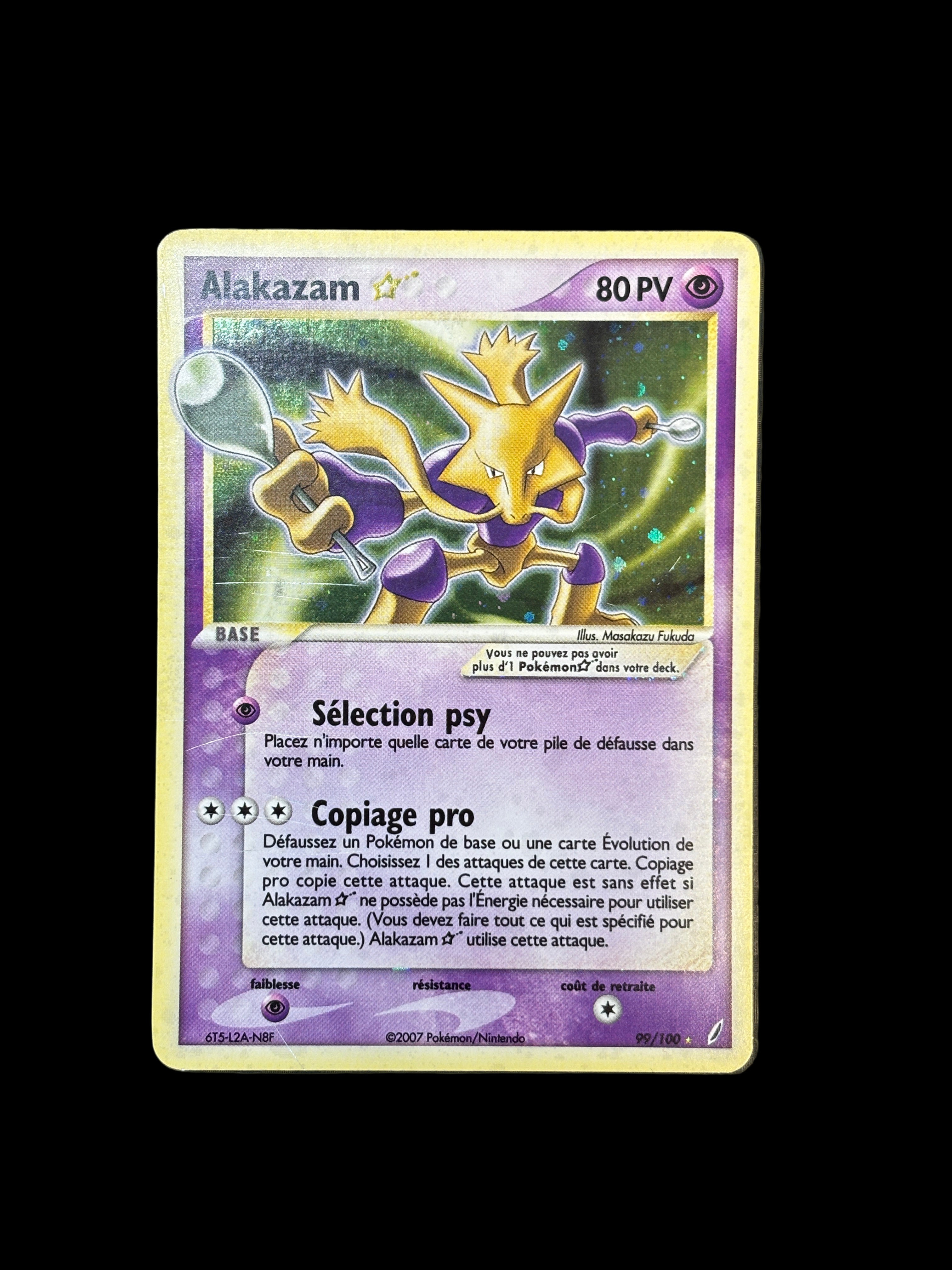 Alakazam 99/100 gardien de cristal – EXC