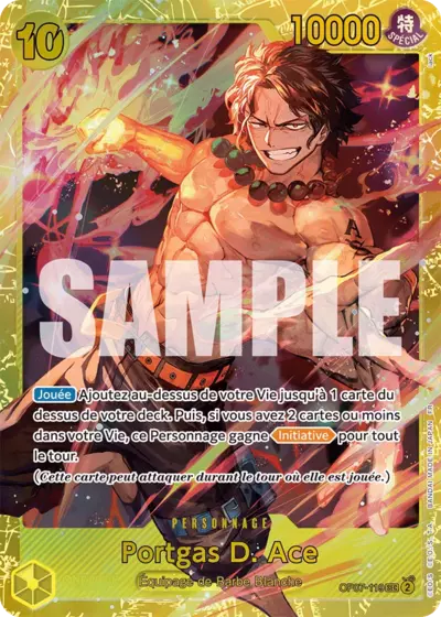 Portgas D.Ace OP07-119 | FR