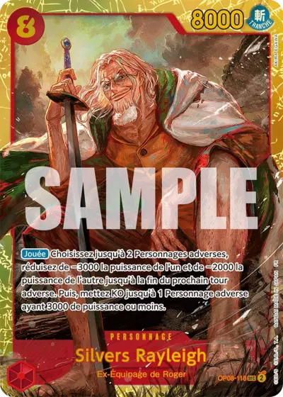 Silver Rayleigh OP08-118 | FR