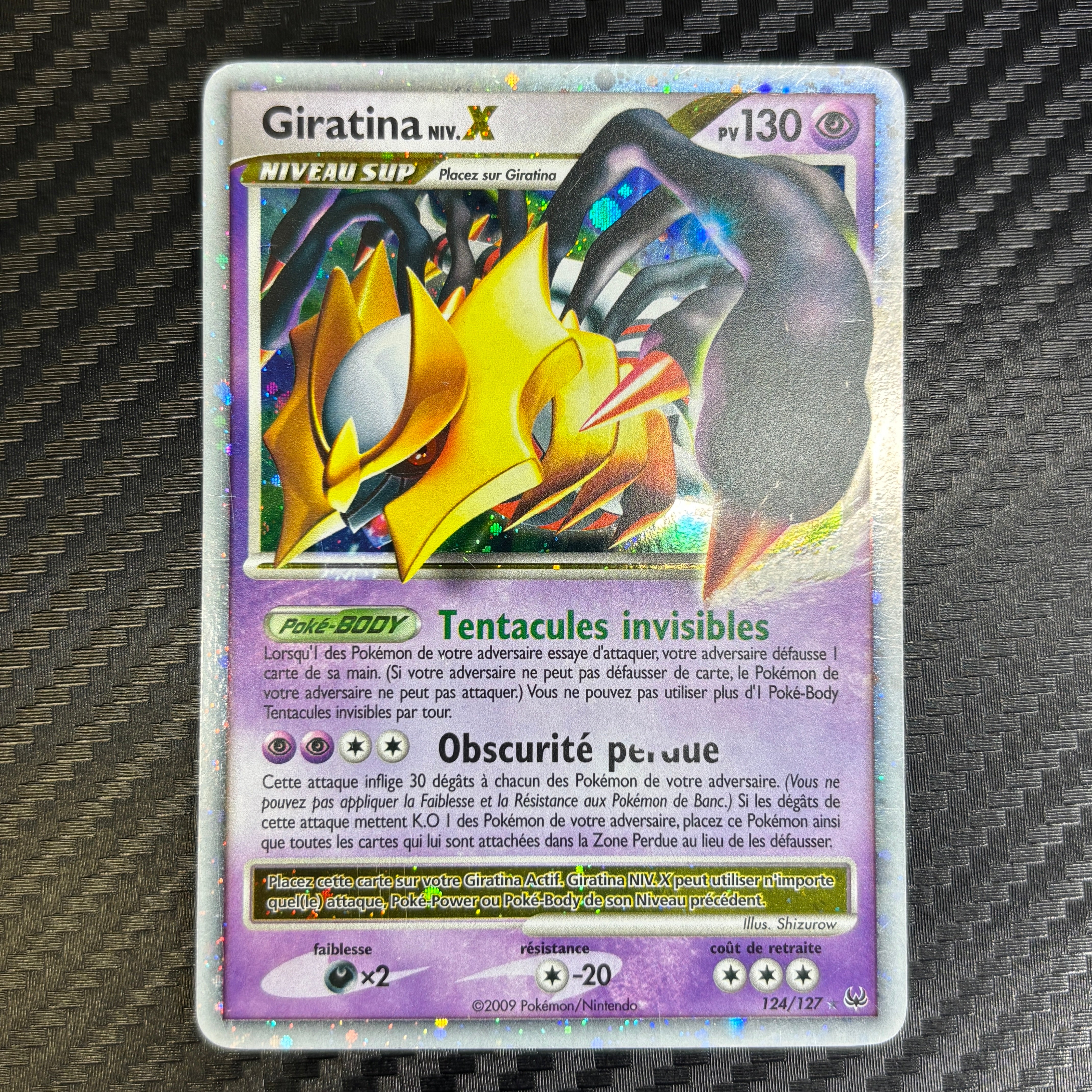 Giratina niv.X 124/127 Platine – EXC+