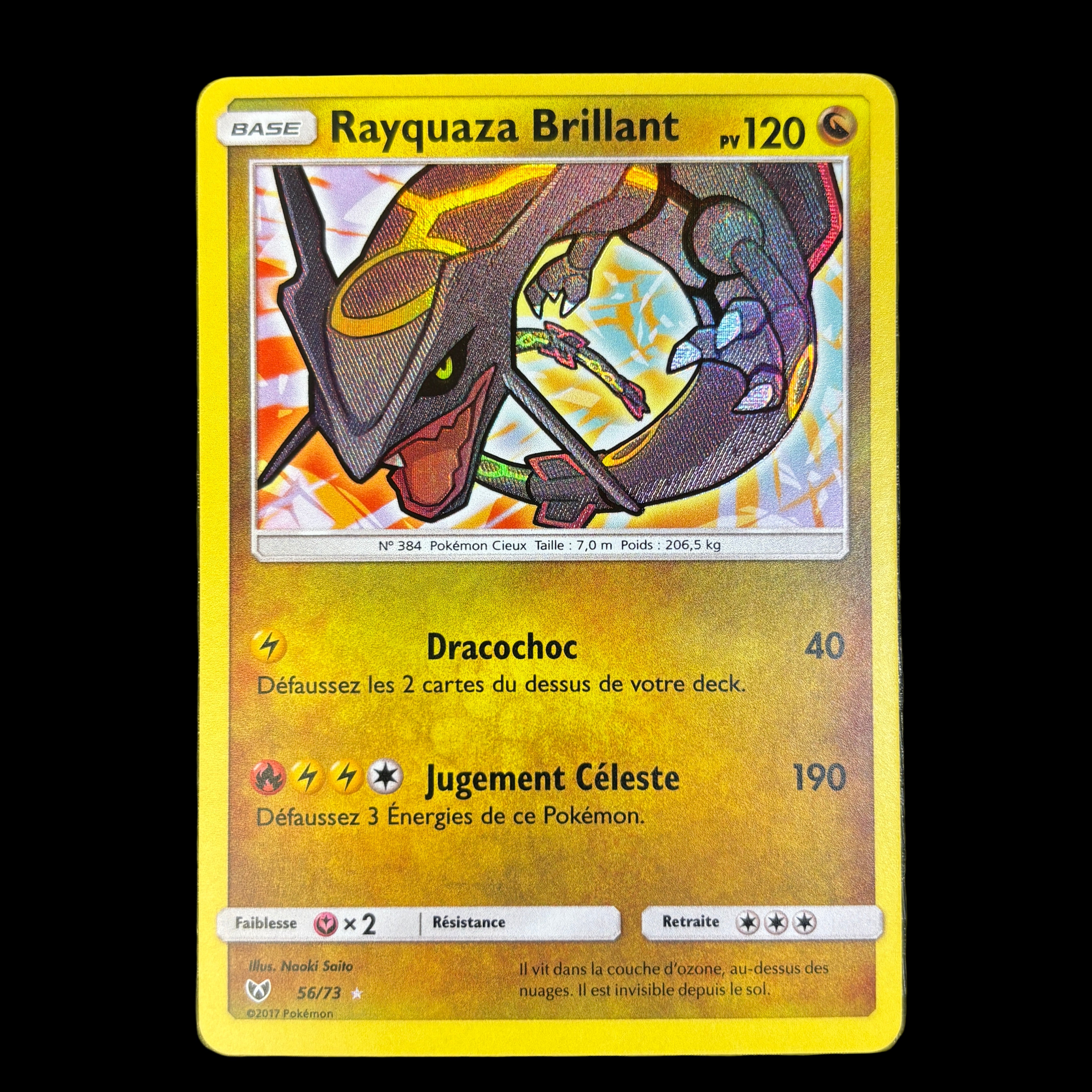 Rayquaza brillant 56/73 Légendes brillantes – MINT