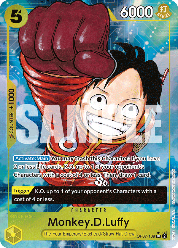 Monkey.D.Luffy OP07-109 | US