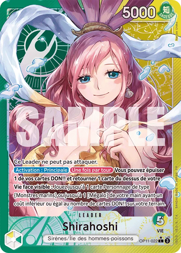 Shirahoshi OP11-022 | FR