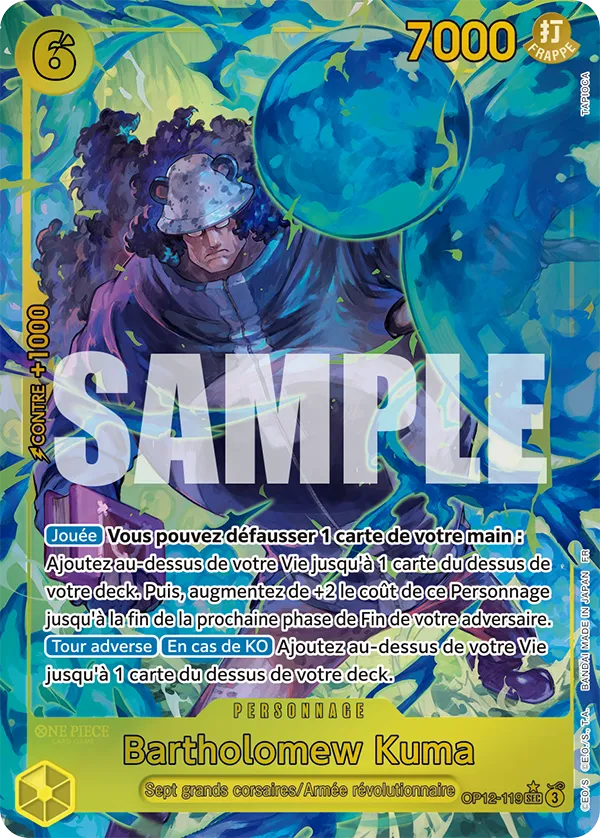 Bartholomew Kuma OP12-119 | FR