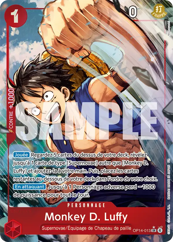 Monkey D.Luffy OP14-013 | FR