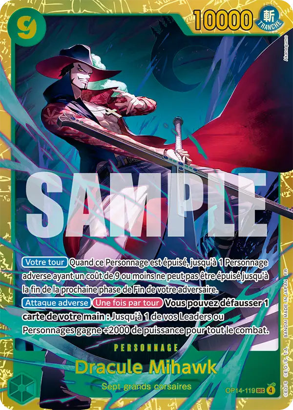 Dracule Mihawk OP14-119 | FR