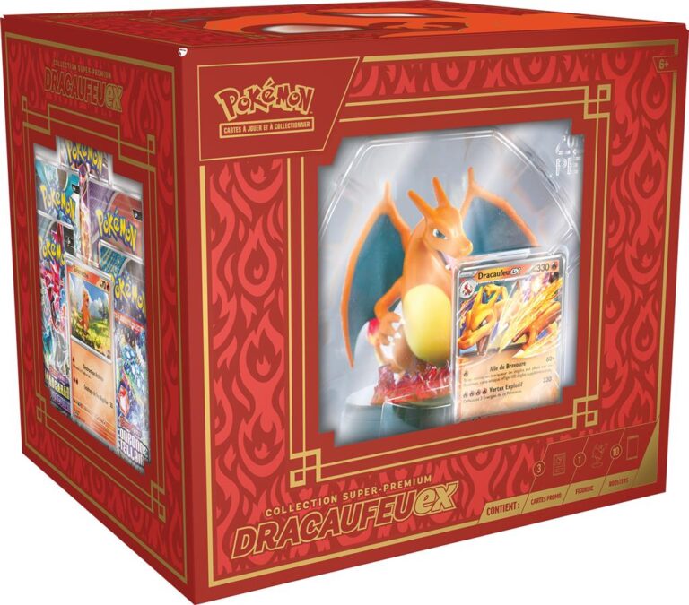 Coffret Collection Super premium Dracaufeu Ex