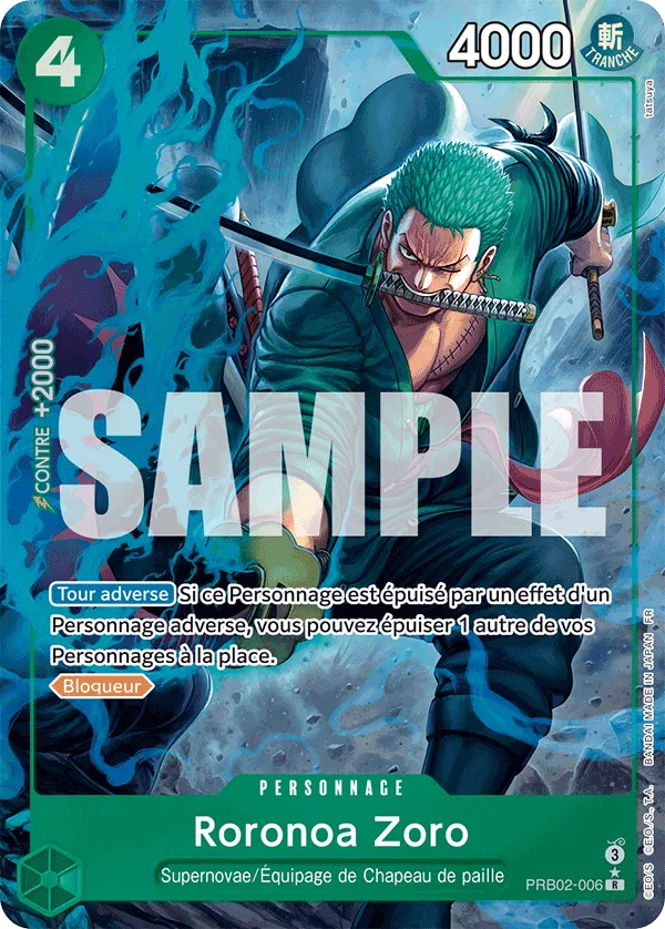 Roronoa Zoro PRB02-006 | FR