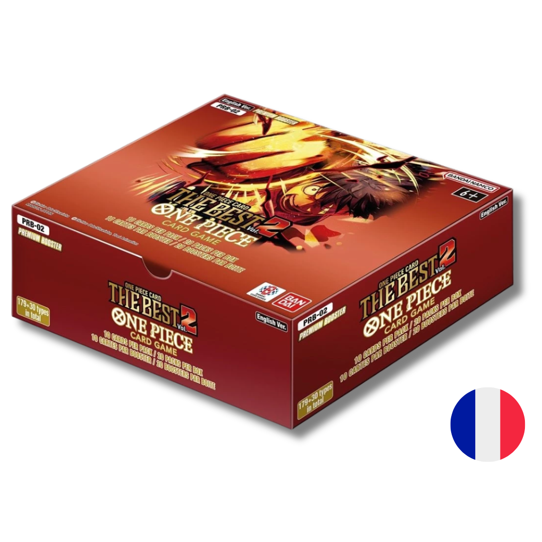 Display One Piece PRB-02 « The Best Vol. 2 » – 20 Boosters (FR)