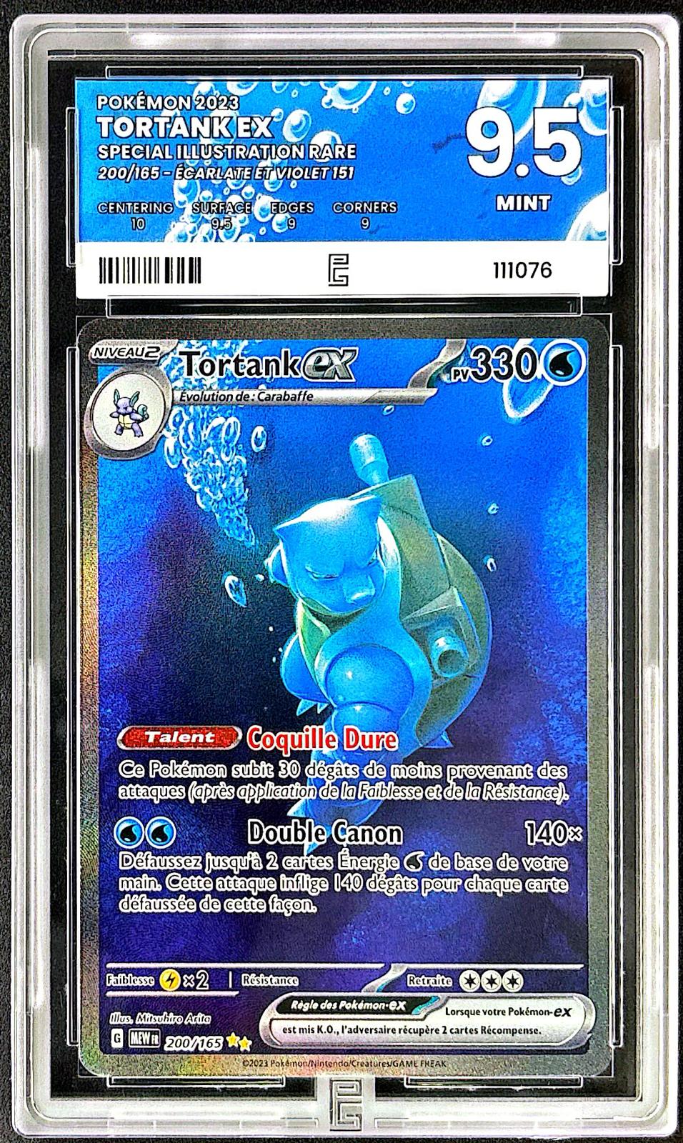 Tortank EX 200/165 – Pure grading 9.5